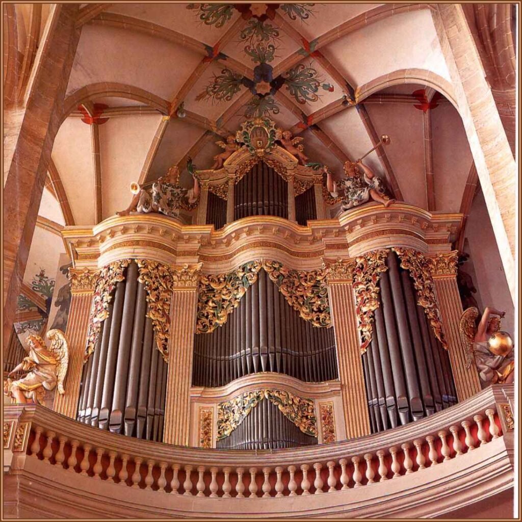 Órgano Silbermann de la Catedral de Freiberg, Alemania - Grabaciones de Bach por Cristina García Banegas