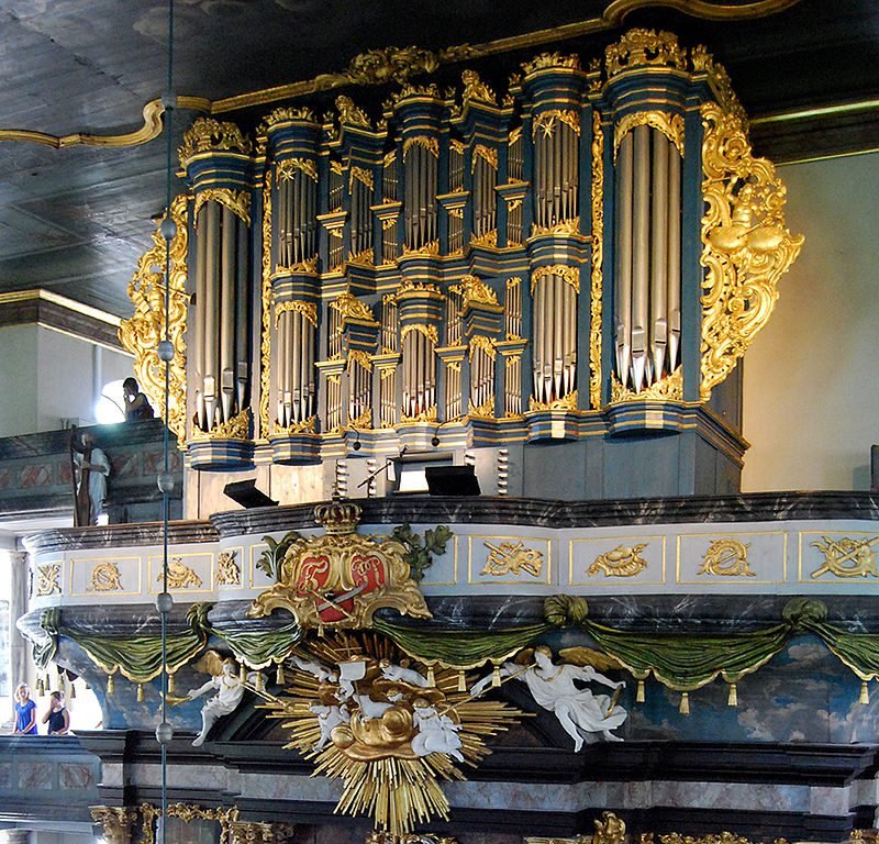 Órgano histórico de la Iglesia de Kongsberg, Noruega - Integral de Bach por Cristina García Banegas. Gloger